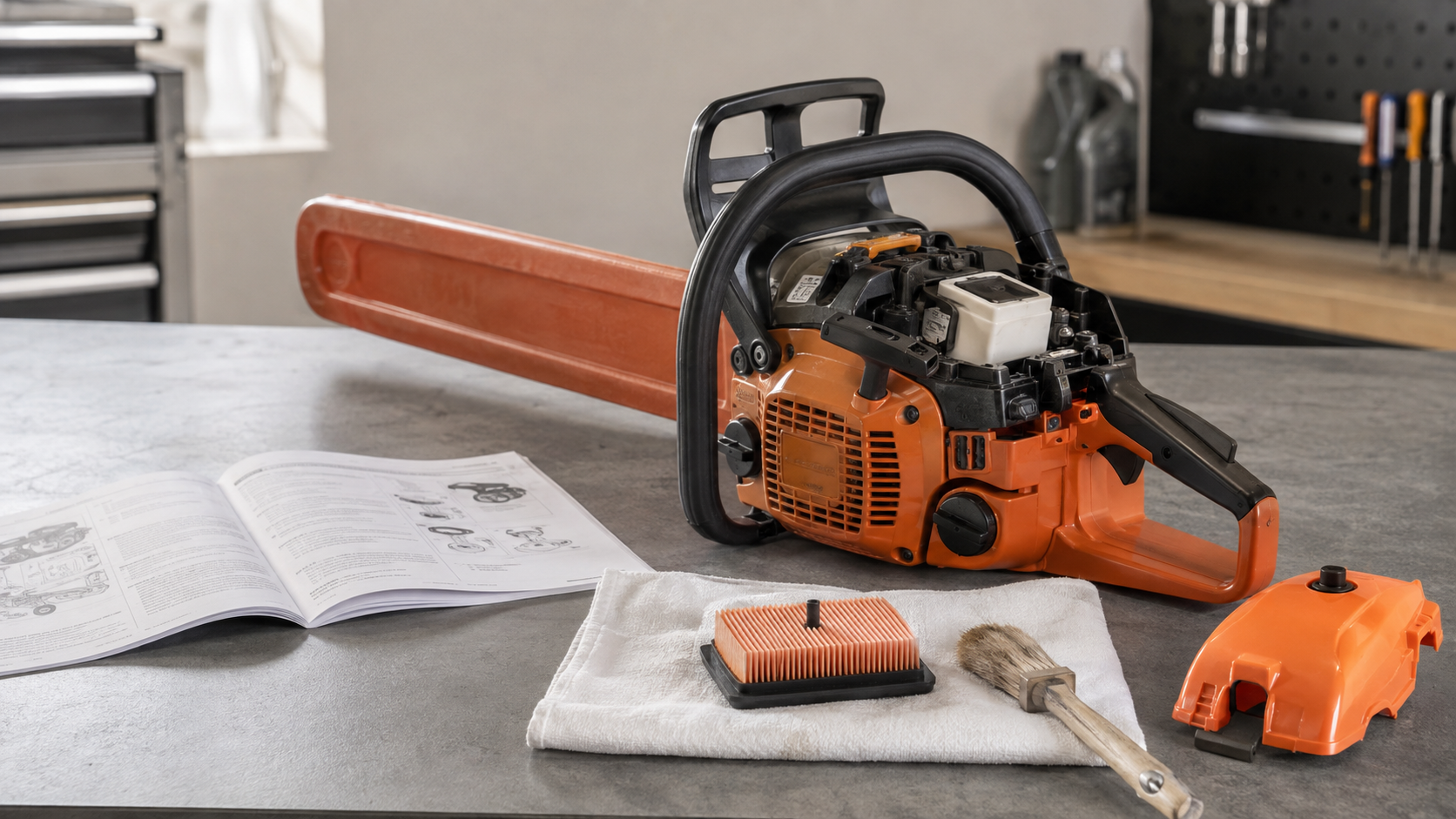 How to Clean a Chainsaw Air Filter Without Guessing